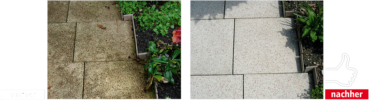 Terrassenreinigung
